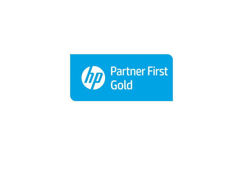 HP First Gold Partner Logo