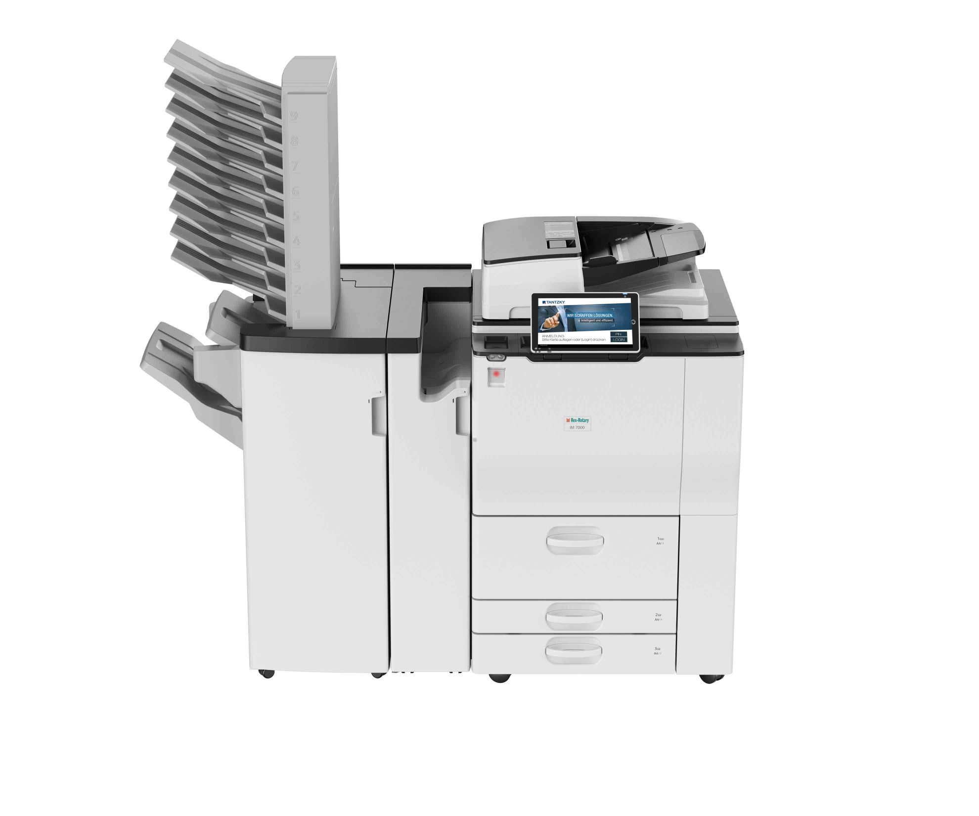 RICOH MP 7503SP: Schwarzweiß| DIN A3 | 75 Seiten/Minute