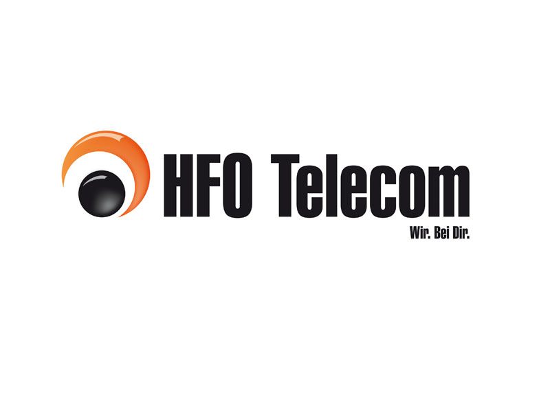 HFO Telecom Logo, wir. bei dir.