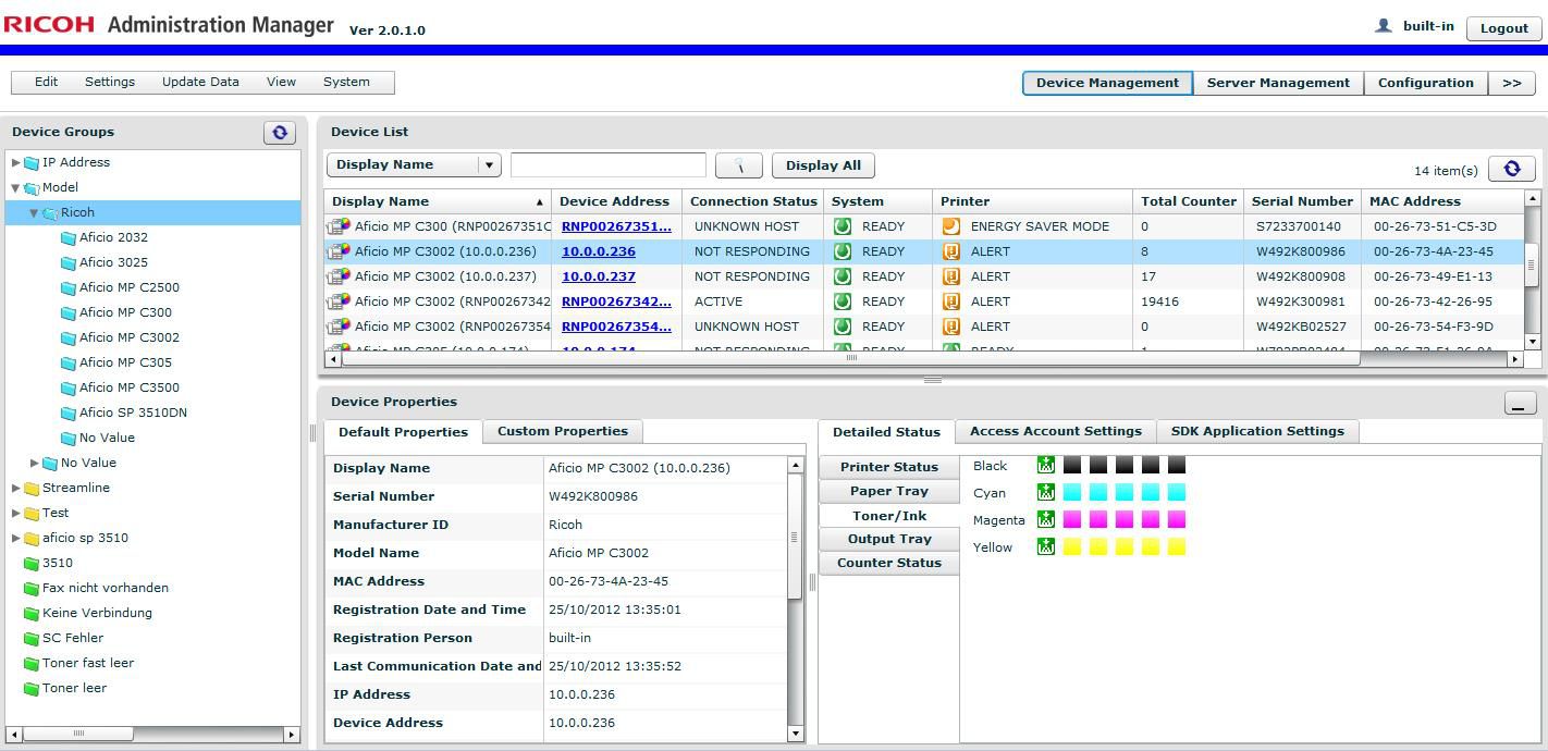 TANTZKY Streamline NX: Flottenmanagement