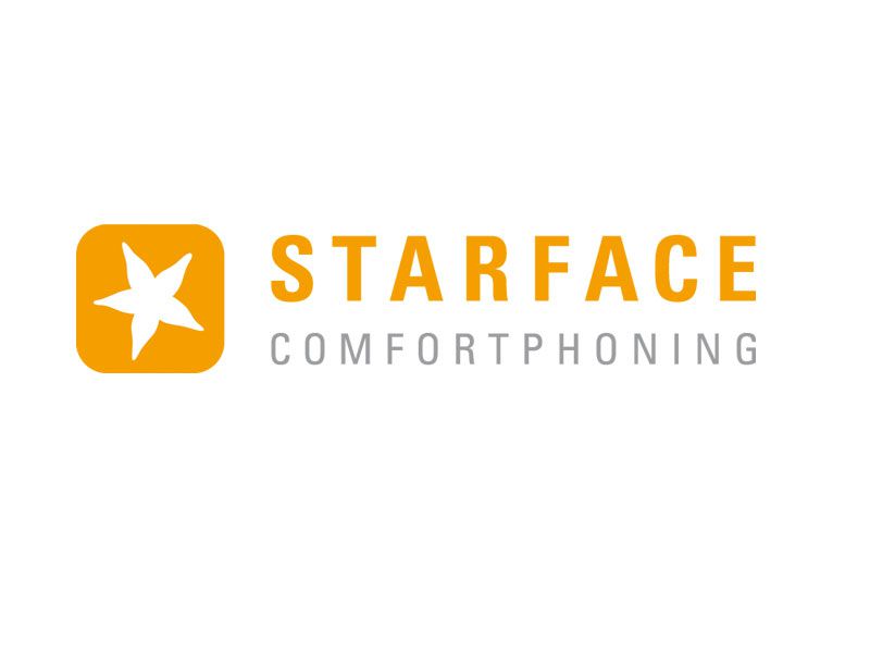Starface Comfortphoning Logo, Excellence Partner